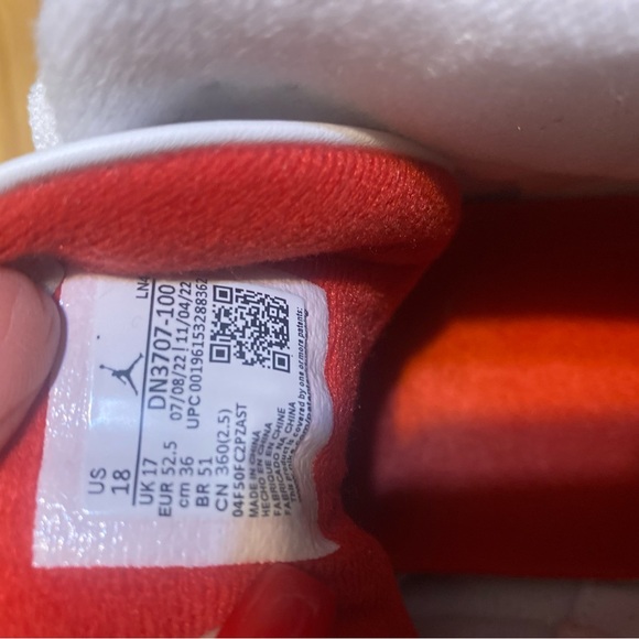 Nike Air Jordan 3 Retro Size 18 - Picture 6 of 6